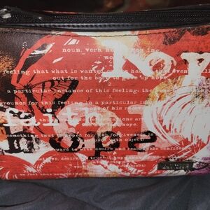 Miche Artistic Red and Black Crossbody Bag